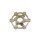 OTK Bremsscheibenaufnahme Aluminium Ø40 mm für Bremsscheibe Ø206 mm