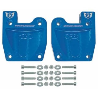 Pedalverlängerung Montage Kit mit Schale blau