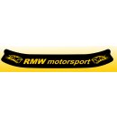 Visier Aufkleber RMW motorsport