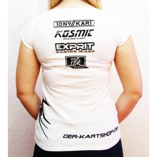 RMW motorsport Damen T-Shirt weiß