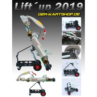 Kartwagen lift up  2.1 BRAKE Drive up Montagewagen 2021