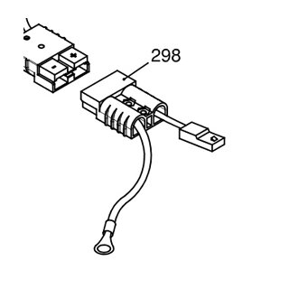 IAME Adapterkabel Starter - Anlasser X30 – No. 298