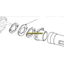 IAME Distanzblech 3 mm Auspuffflansch Auspuffanlage X30...