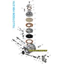 Tillotson Schraube für Drosselklappe HW-27A No.38