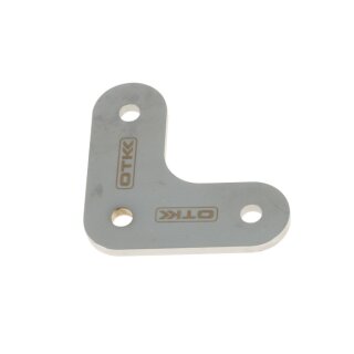 Sitzblech OTK winklig / Verlängerung Aluminium