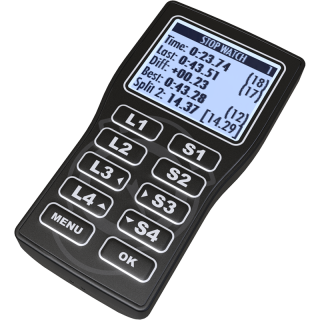 Unipro Stoppuhr Unistop V2 Schwarz