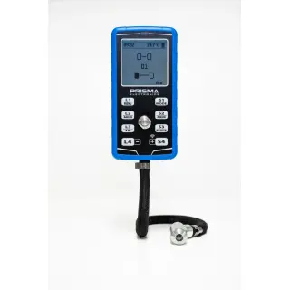 Luftprüfer Prisma Electronics HiPreMa5 mit Stoppuhr und Infrarot Temperaturmessgerät