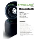 MOJO Tyres D5 Slick Reifen Rotax Satz 4.50 / 7.10 - 5