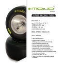 MOJO Tyres C2 Slick Reifen Rotax Satz 4.00/5.00-5