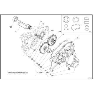 IAME Schraube M6 x 25 mm Halter Anlasser X30 No.137