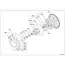 IAME Ritzel mit Schrauben X30 No.355A 11 Z